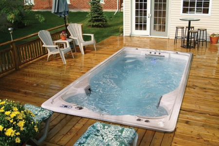 Плавательный спа-бассейн Jacuzzi SwimLife 17ft Swim Fit